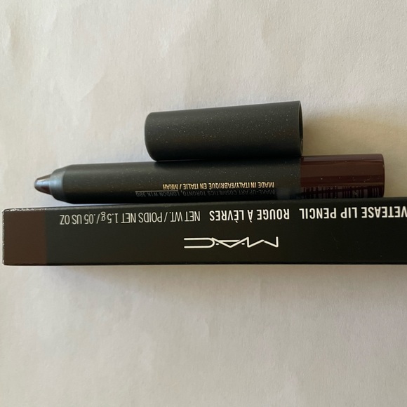 MAC Velvetease Lip Pencil VELVET TEEN Full Size Shade Burgundy Brand New - Picture 1 of 3